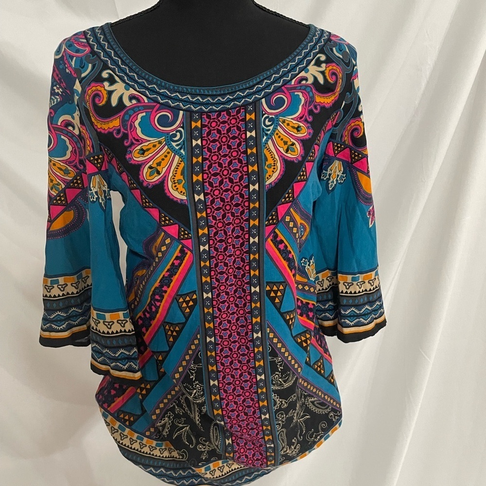 Flying Tomato | Tunic/mini dress | Size Medium | Multi-color.